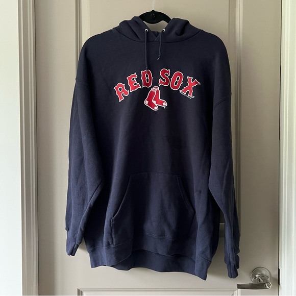 Lee vintage Red Sox printed hoodie, in navy size XL unisex - Picture 6 of 12